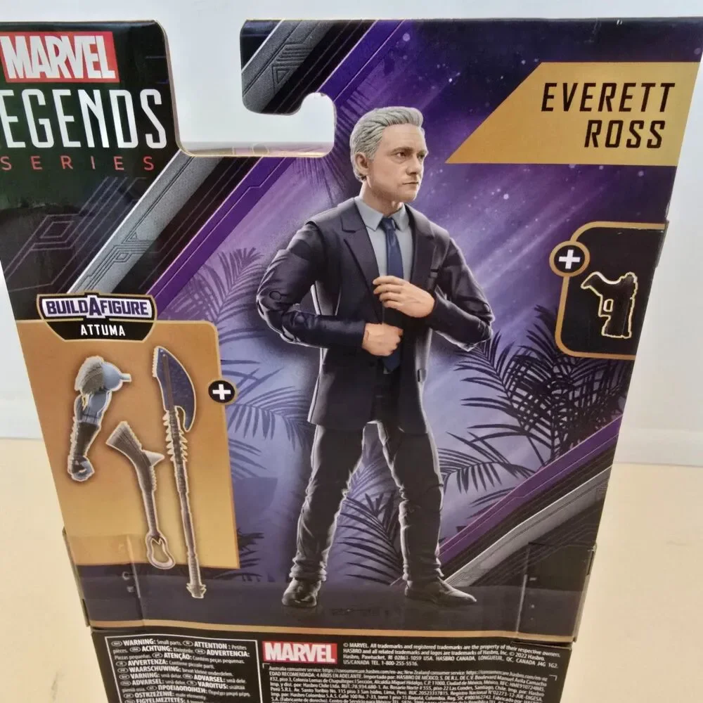 Hasbro Marvel Legends Series Black Panther - Everett Ross - BAF ATTUMA - NIB